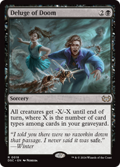 Deluge of Doom [Duskmourn: House of Horror Commander] | Impulse Games and Hobbies