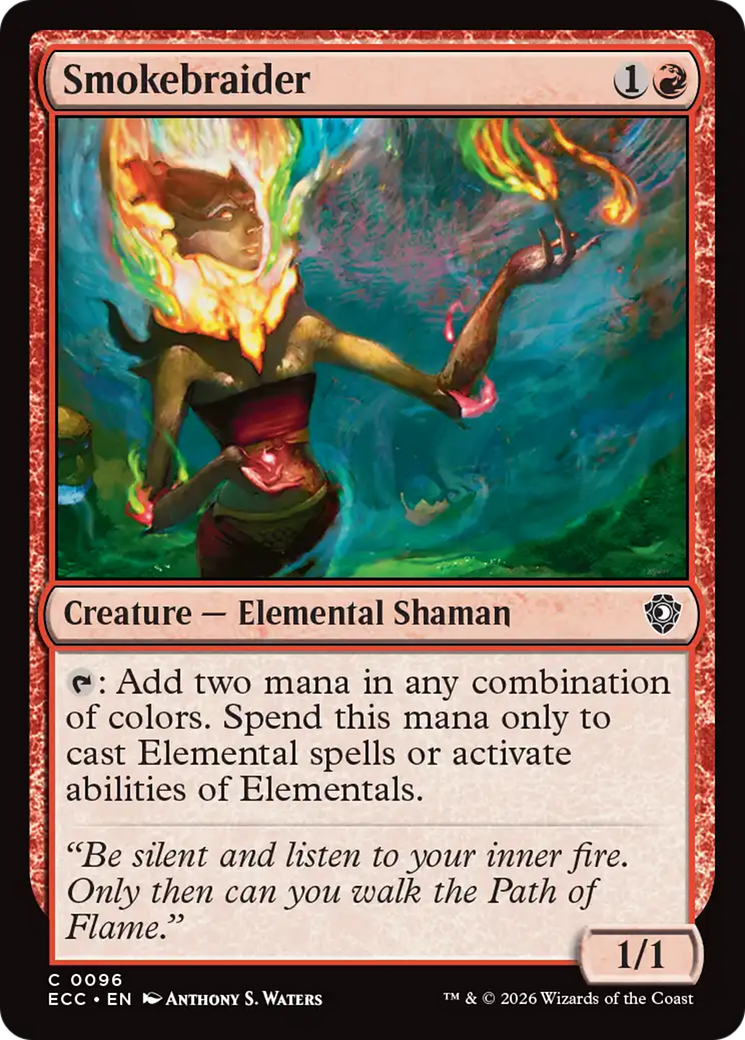 Smokebraider [Lorwyn Eclipsed Commander] | Impulse Games and Hobbies