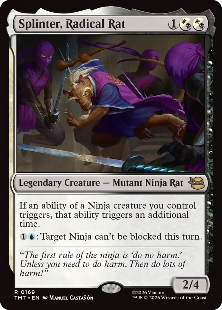 Splinter, Radical Rat [Teenage Mutant Ninja Turtles] | Impulse Games and Hobbies