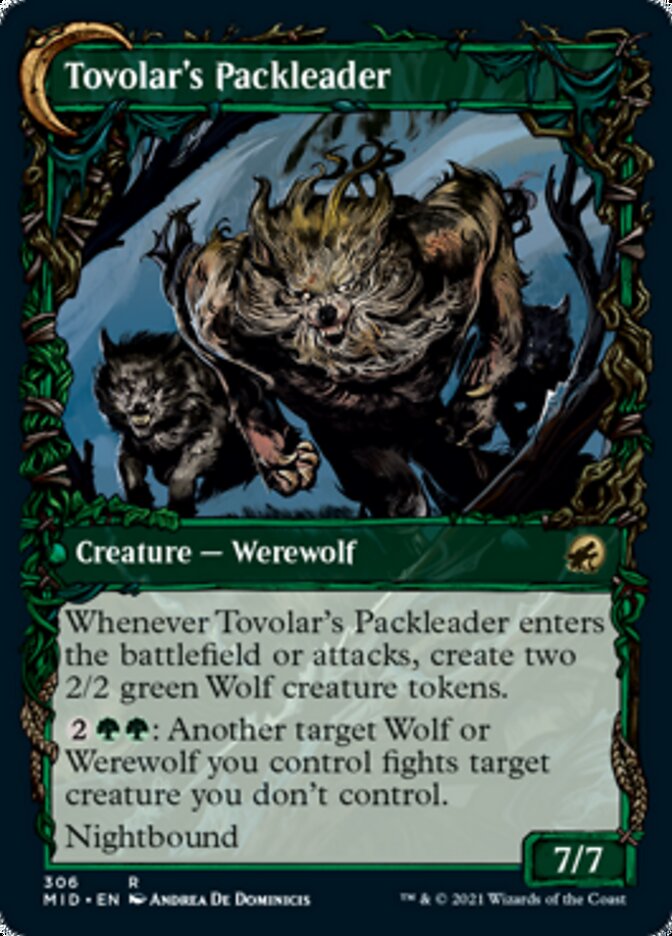 Tovolar's Huntmaster // Tovolar's Packleader (Showcase Equinox) [Innistrad: Midnight Hunt] | Impulse Games and Hobbies