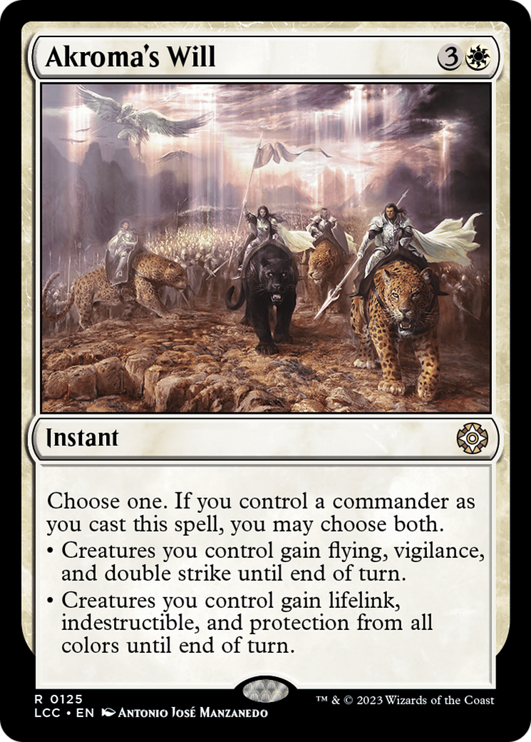 Akroma's Will [The Lost Caverns of Ixalan Commander] | Impulse Games and Hobbies