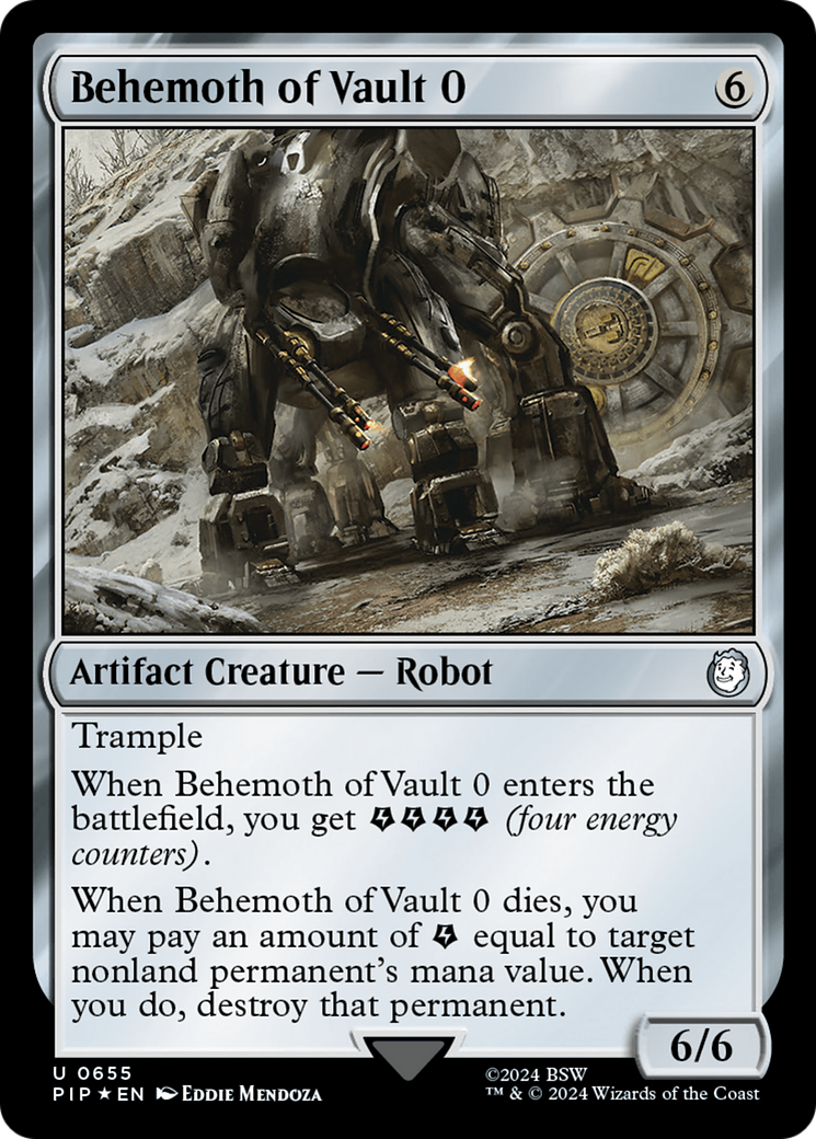 Behemoth of Vault 0 (Surge Foil) [Fallout] | Impulse Games and Hobbies