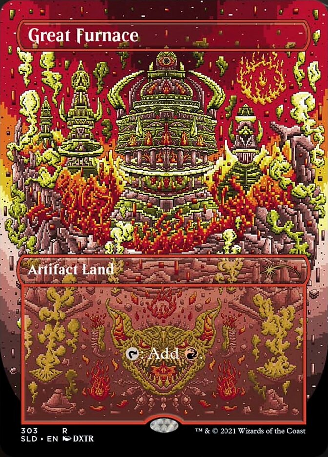 Great Furnace (Borderless) [Secret Lair Drop Series] | Impulse Games and Hobbies