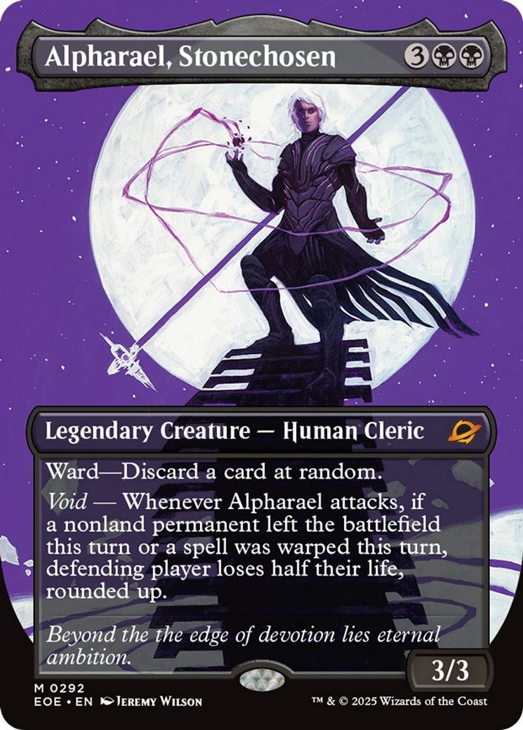 Alpharael, Stonechosen (Borderless) [Edge of Eternities] | Impulse Games and Hobbies