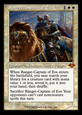 Ranger-Captain of Eos (Retro Foil Etched) [Modern Horizons] | Impulse Games and Hobbies