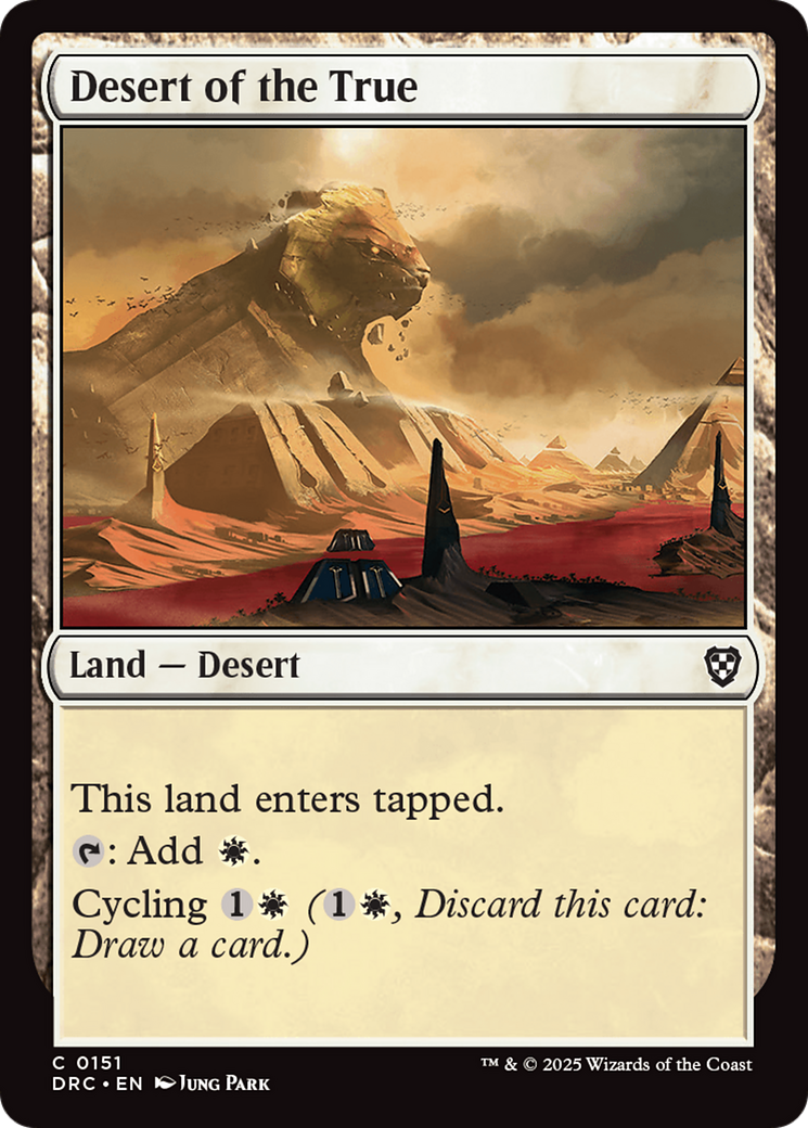 Desert of the True [Aetherdrift Commander] | Impulse Games and Hobbies