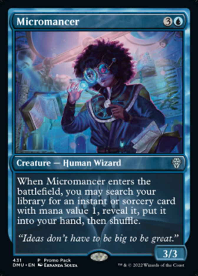Micromancer (Promo Pack) [Dominaria United Promos] | Impulse Games and Hobbies