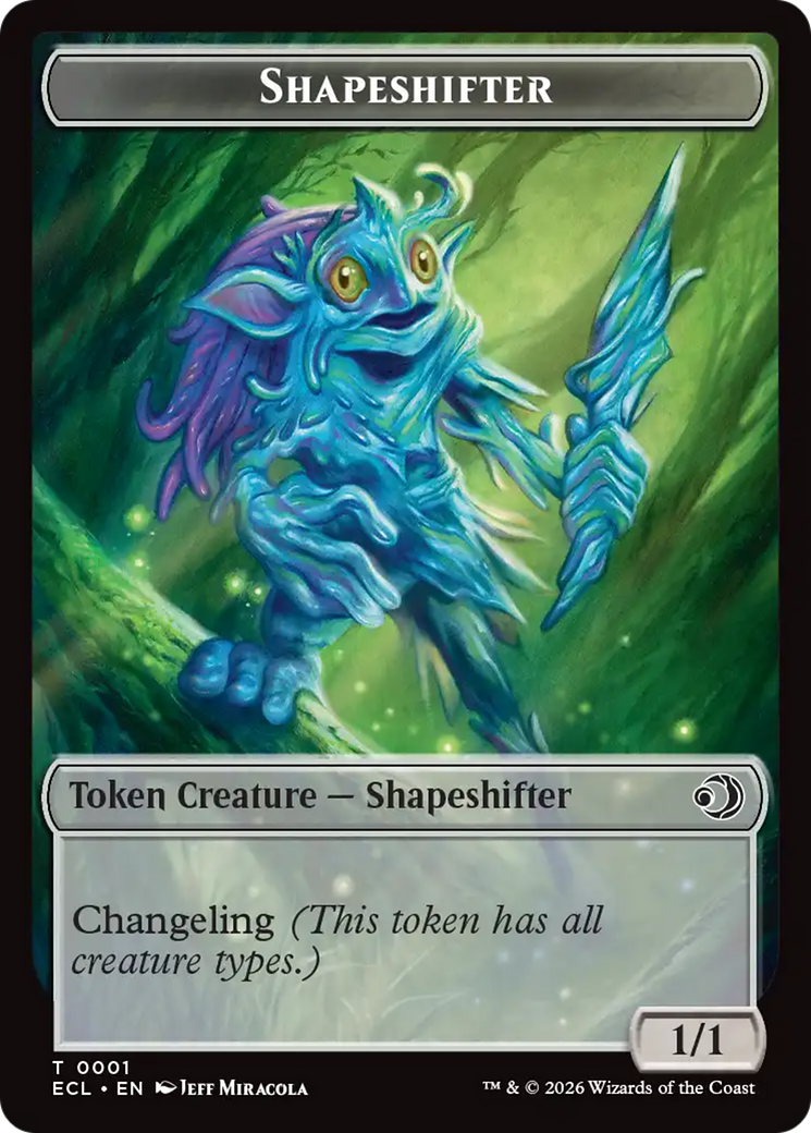 Shapeshifter // Map Double-Sided Token [Lorwyn Eclipsed Tokens] | Impulse Games and Hobbies