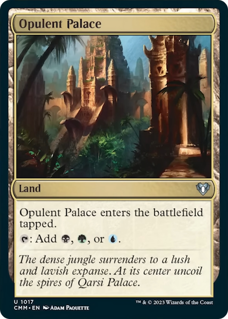 Opulent Palace [Commander Masters] | Impulse Games and Hobbies