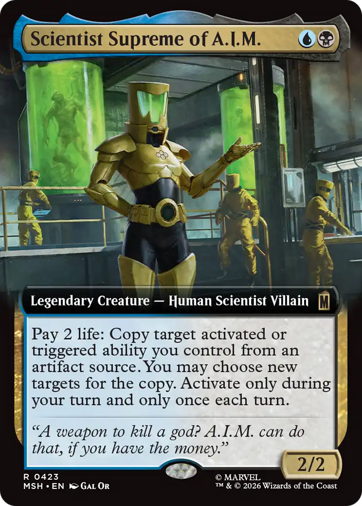 Scientist Supreme of A.I.M. (Extended Art) [Marvel Super Heroes] | Impulse Games and Hobbies