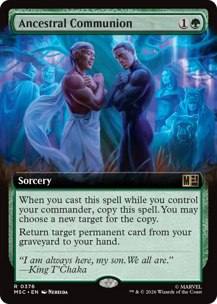 Ancestral Communion (Extended Art) [Marvel Super Heroes Commander] | Impulse Games and Hobbies