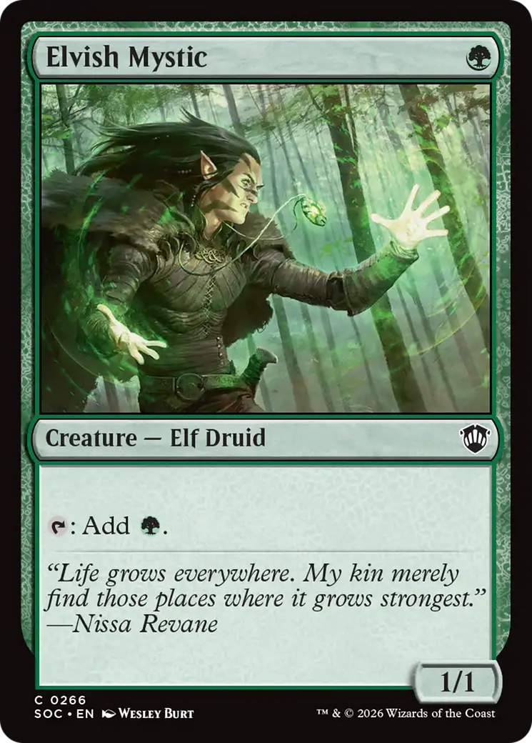 Elvish Mystic [Secrets of Strixhaven Commander] | Impulse Games and Hobbies