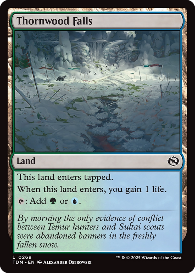 Thornwood Falls [Tarkir: Dragonstorm] | Impulse Games and Hobbies