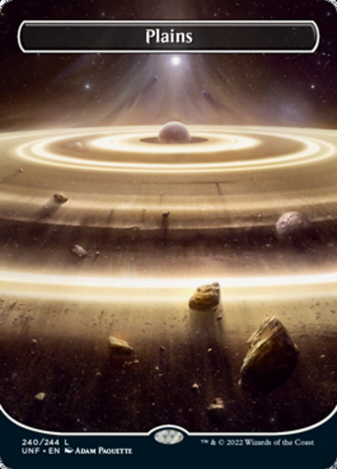 Plains (240) (Orbital Space-ic Land) [Unfinity] | Impulse Games and Hobbies