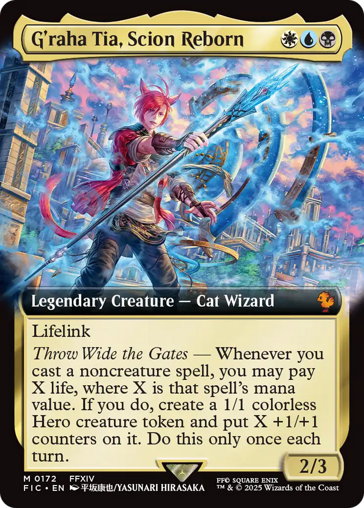 G'raha Tia, Scion Reborn (Extended Art) [FINAL FANTASY Commander] | Impulse Games and Hobbies