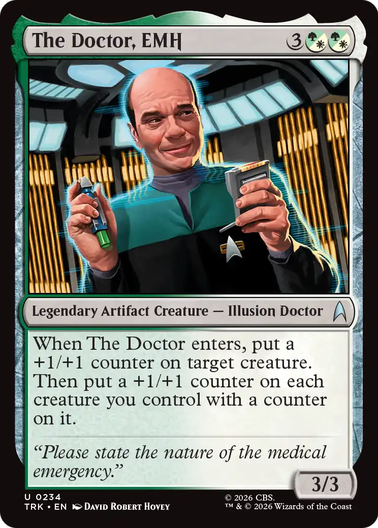 The Doctor, EMH [Star Trek] | Impulse Games and Hobbies