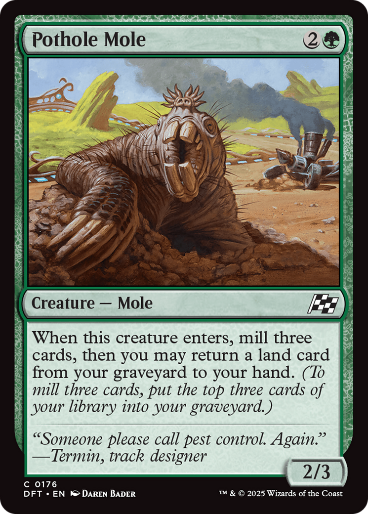 Pothole Mole [Aetherdrift] | Impulse Games and Hobbies