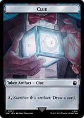 Fish // Clue (0022) Double-Sided Token [Doctor Who Tokens] | Impulse Games and Hobbies