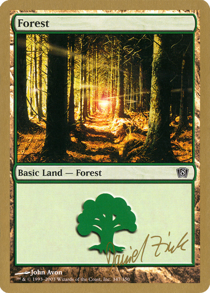 Forest (dz347) (Daniel Zink) [World Championship Decks 2003] | Impulse Games and Hobbies