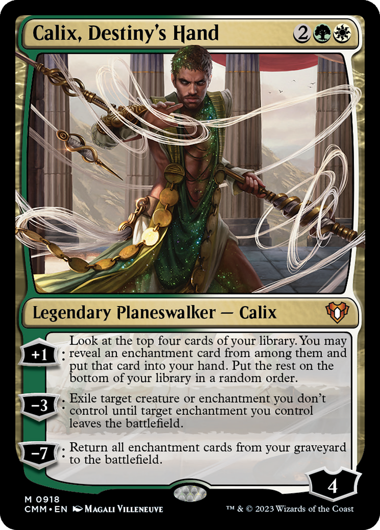 Calix, Destiny's Hand [Commander Masters] | Impulse Games and Hobbies