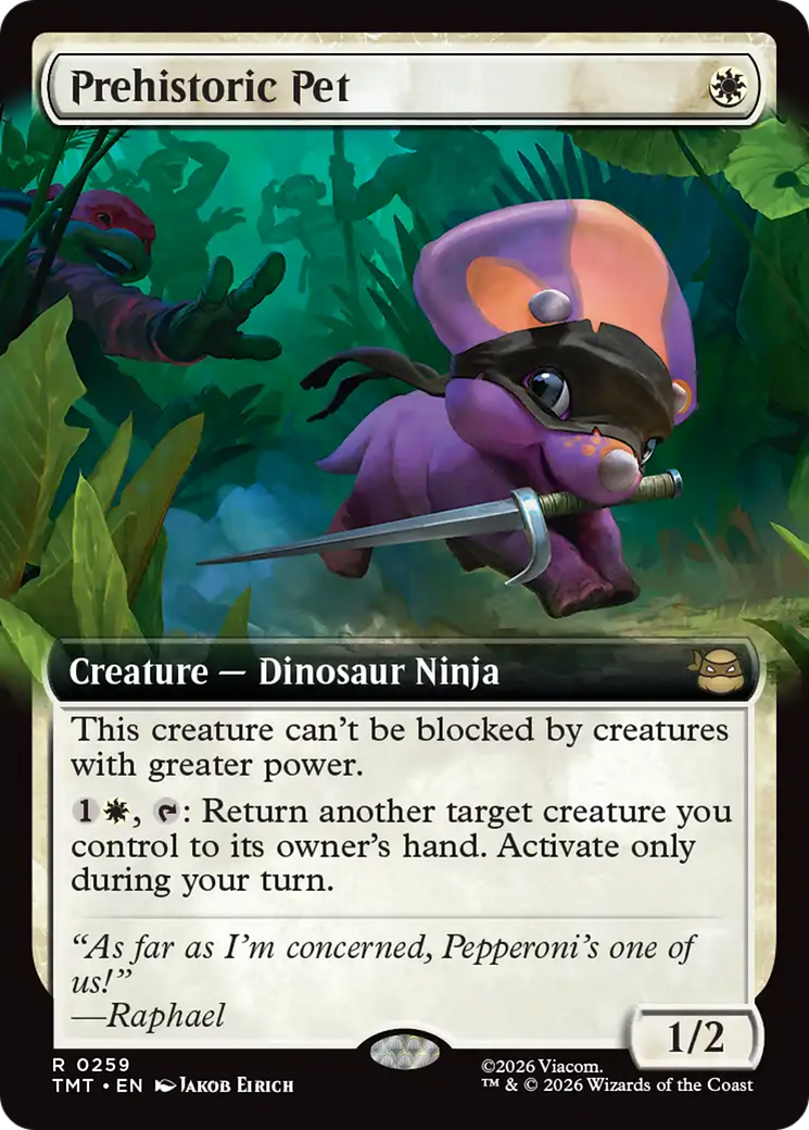 Prehistoric Pet (Extended Art) [Teenage Mutant Ninja Turtles] | Impulse Games and Hobbies