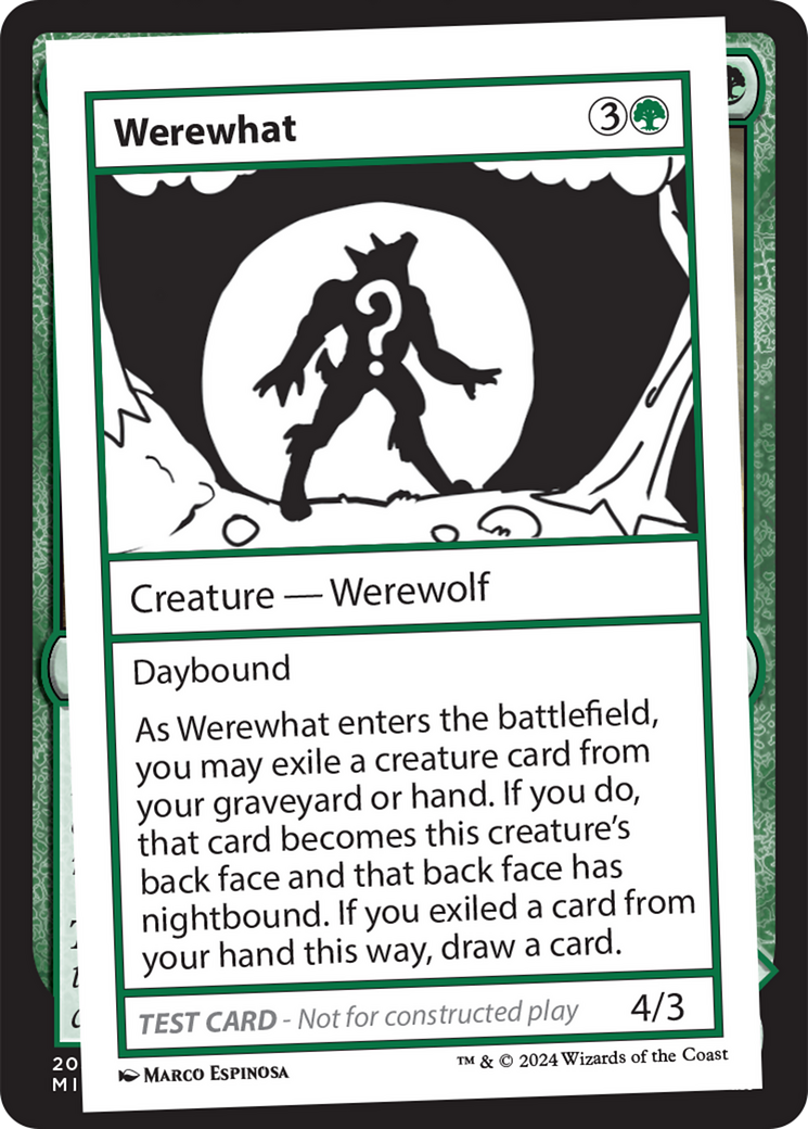 Werewhat [Mystery Booster 2 Playtest Cards] | Impulse Games and Hobbies