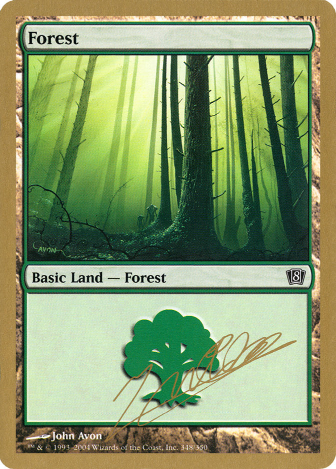 Forest (jn348) (Julien Nuijten) [World Championship Decks 2004] | Impulse Games and Hobbies