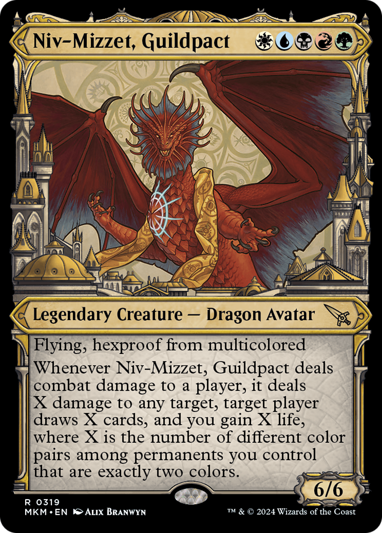 Niv-Mizzet, Guildpact (Showcase) (319) [Murders at Karlov Manor] | Impulse Games and Hobbies