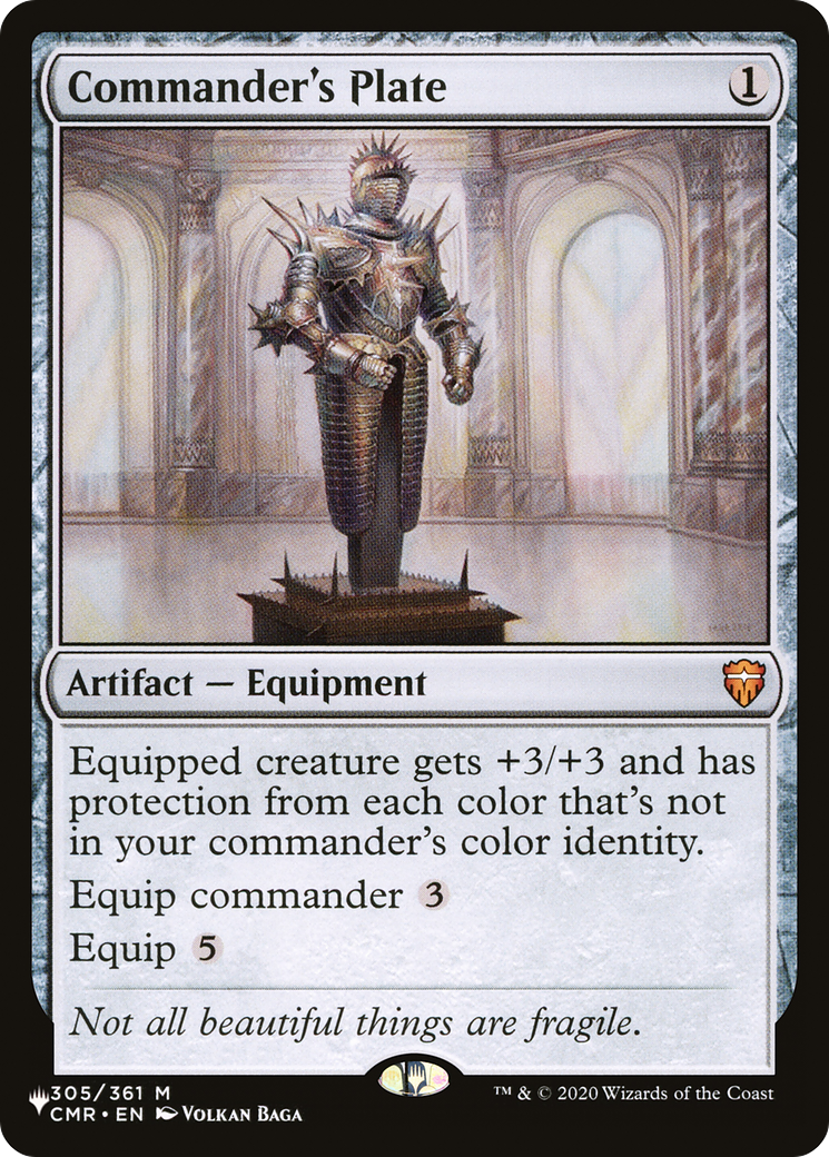 Commander's Plate [The List] | Impulse Games and Hobbies