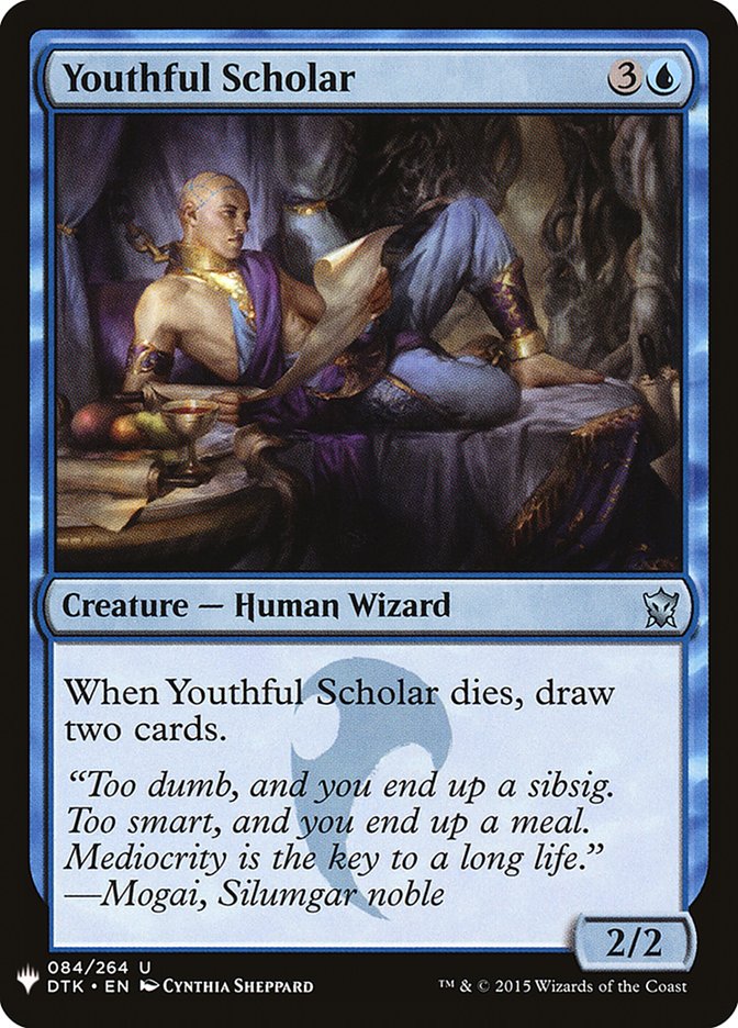 Youthful Scholar [Mystery Booster] | Impulse Games and Hobbies