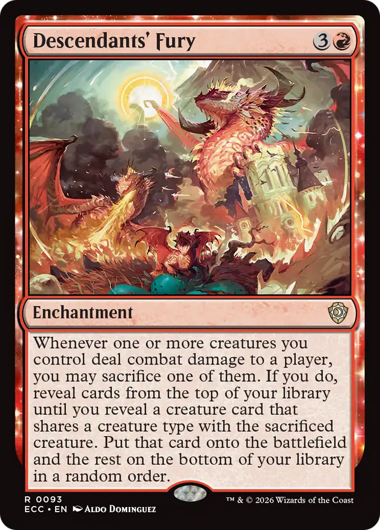 Descendants' Fury [Lorwyn Eclipsed Commander] | Impulse Games and Hobbies