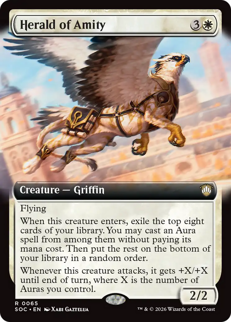 Herald of Amity (Extended Art) [Secrets of Strixhaven Commander] | Impulse Games and Hobbies
