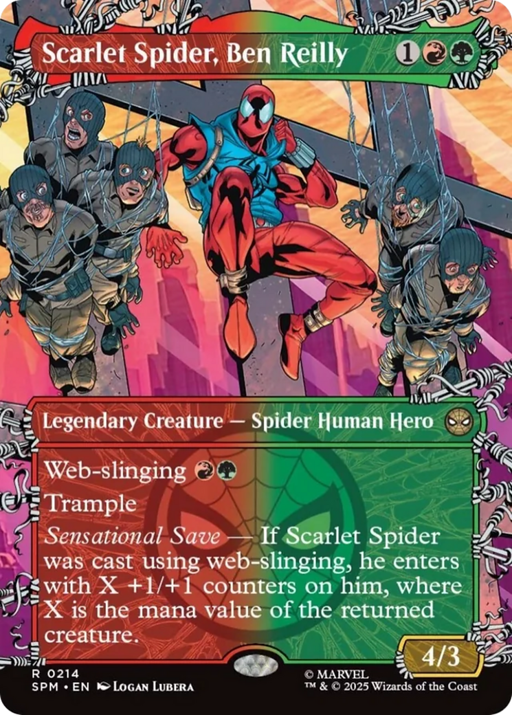 Scarlet Spider, Ben Reilly (Borderless) [Marvel's Spider-Man] | Impulse Games and Hobbies