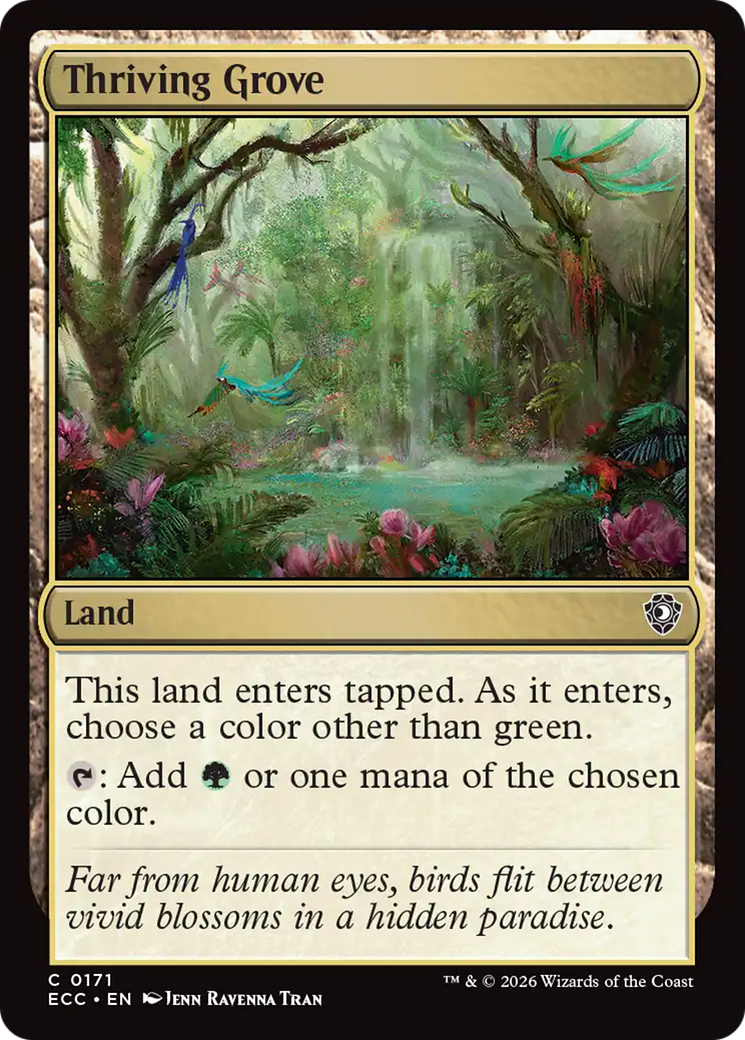 Thriving Grove [Lorwyn Eclipsed Commander] | Impulse Games and Hobbies