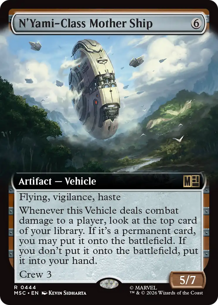 N'Yami-Class Mother Ship (Extended Art) [Marvel Super Heroes Commander] | Impulse Games and Hobbies