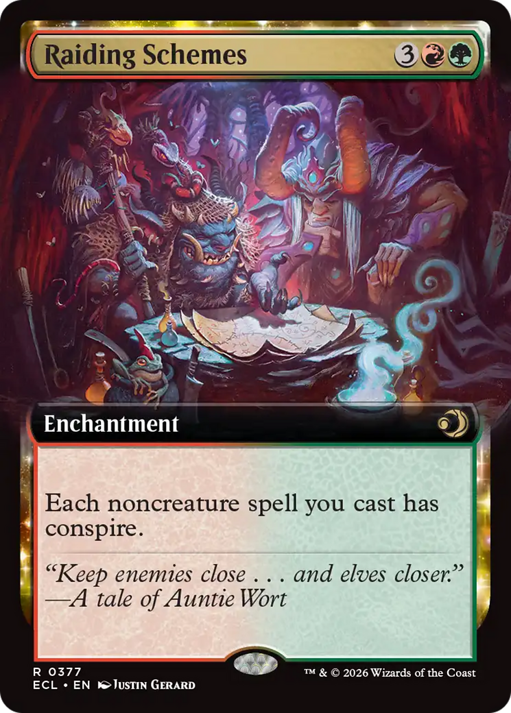Raiding Schemes (Extended Art) [Lorwyn Eclipsed] | Impulse Games and Hobbies