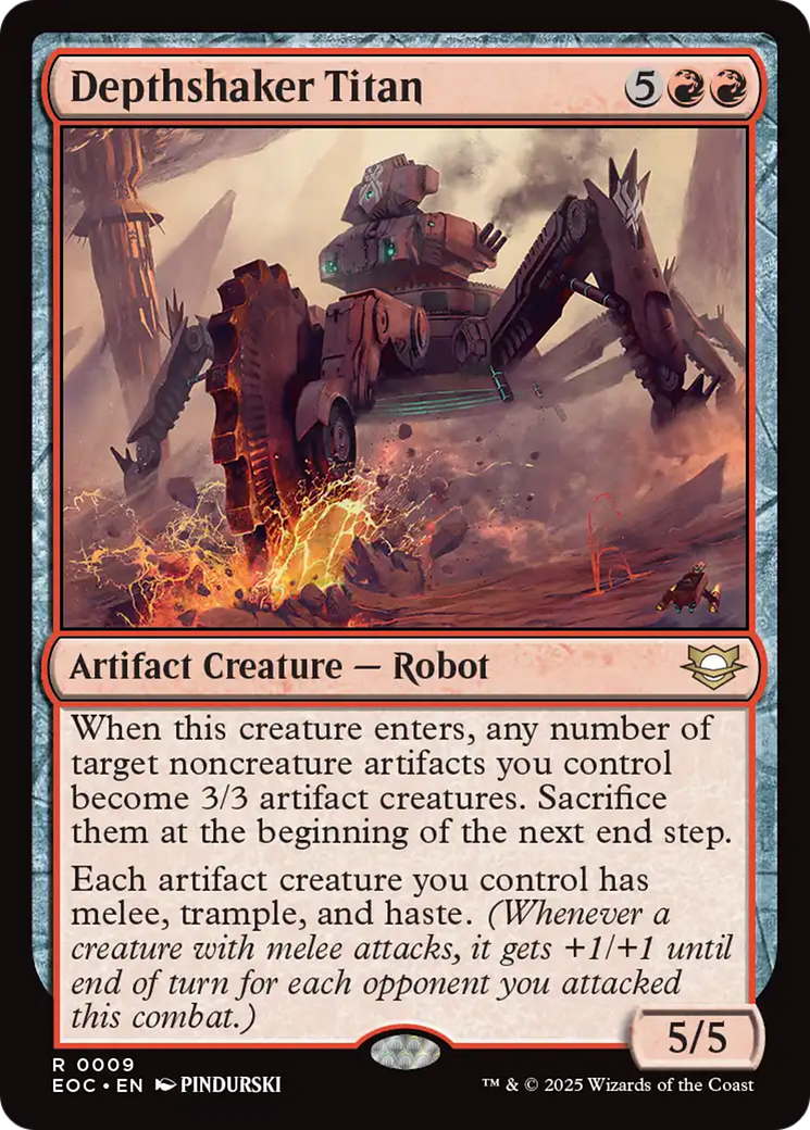 Depthshaker Titan [Edge of Eternities Commander] | Impulse Games and Hobbies