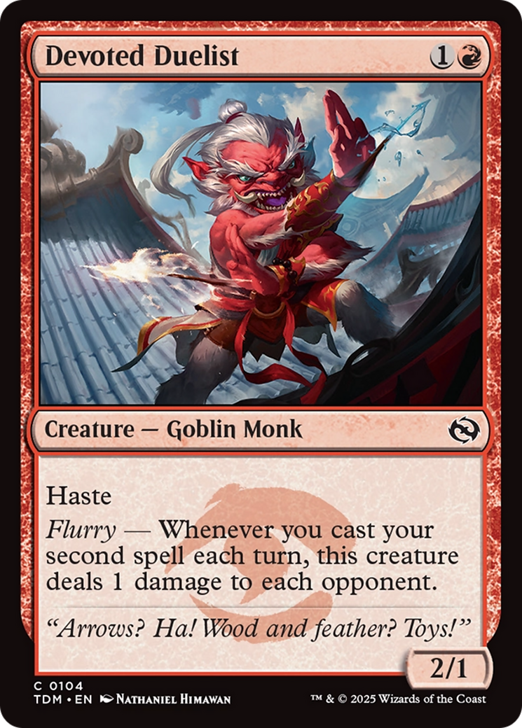 Devoted Duelist [Tarkir: Dragonstorm] | Impulse Games and Hobbies