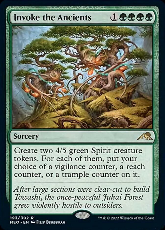 Invoke the Ancients [Kamigawa: Neon Dynasty] | Impulse Games and Hobbies