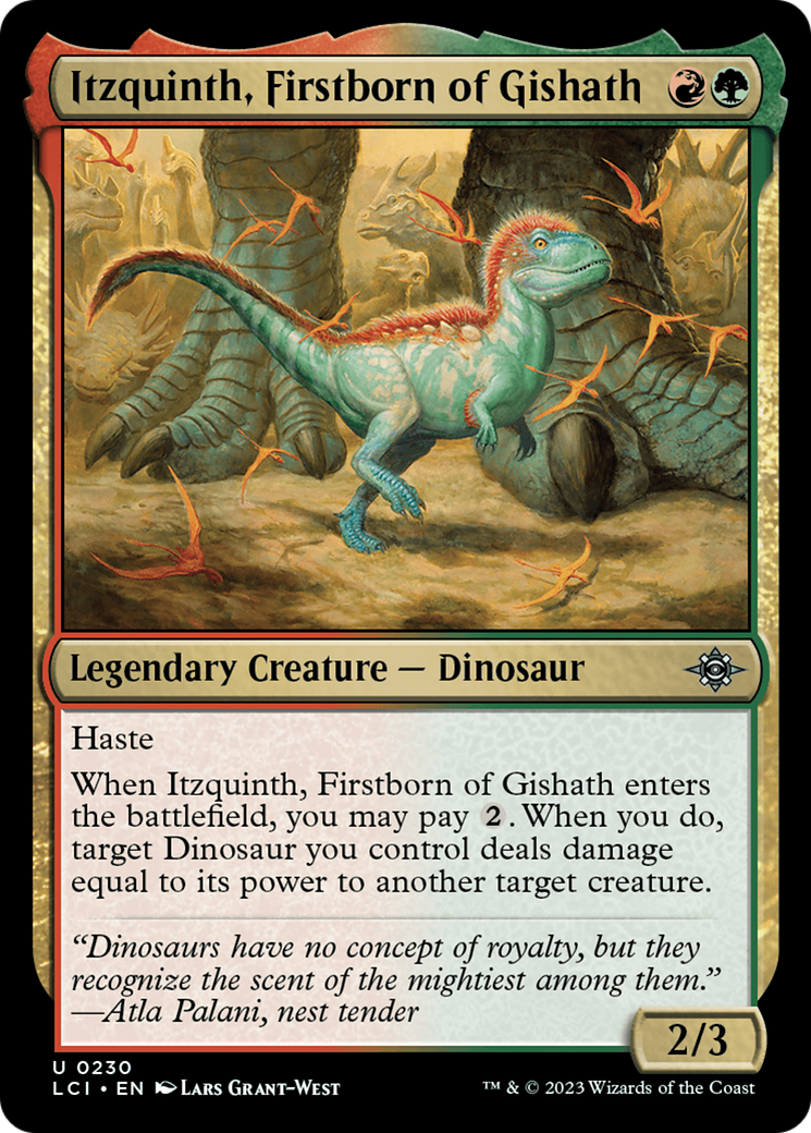 Itzquinth, Firstborn of Gishath [The Lost Caverns of Ixalan] | Impulse Games and Hobbies