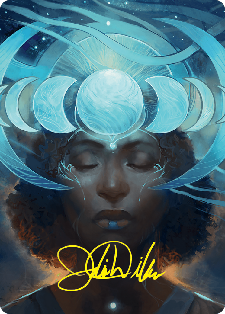 Lunar Insight Art Card (31/54) (Gold-Stamped Signature) [Foundations Art Series] | Impulse Games and Hobbies