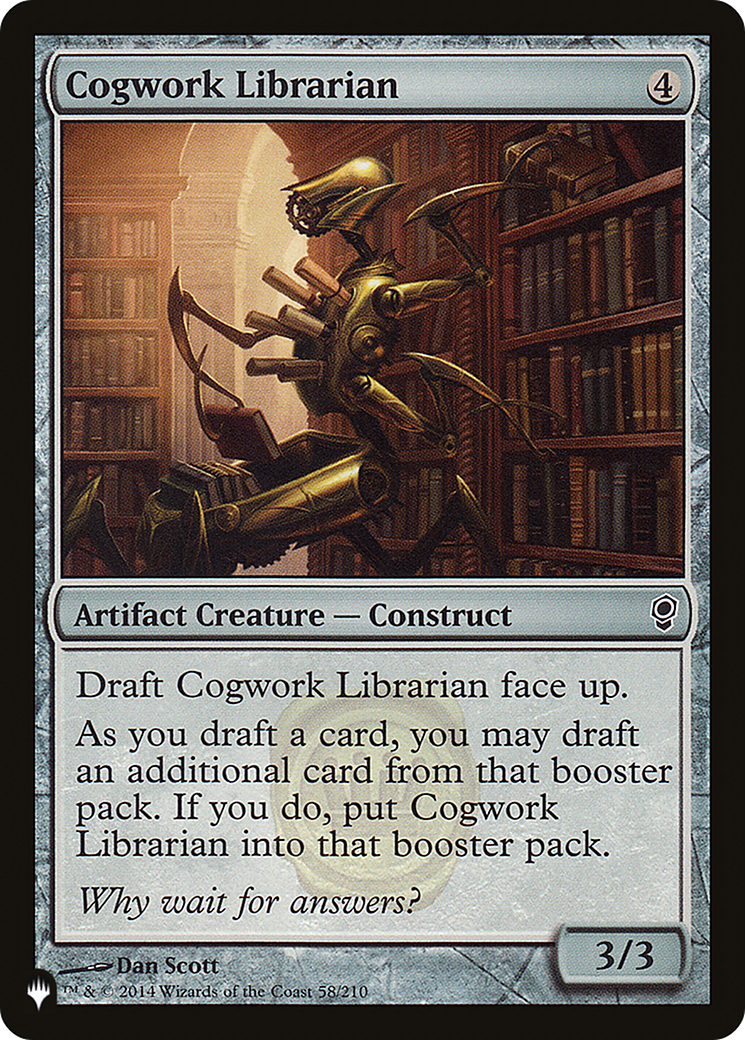 Cogwork Librarian [The List Reprints] | Impulse Games and Hobbies