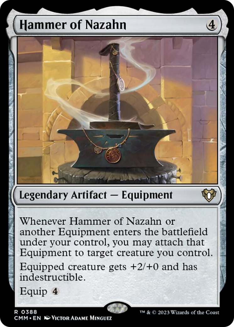 Hammer of Nazahn [Commander Masters] | Impulse Games and Hobbies