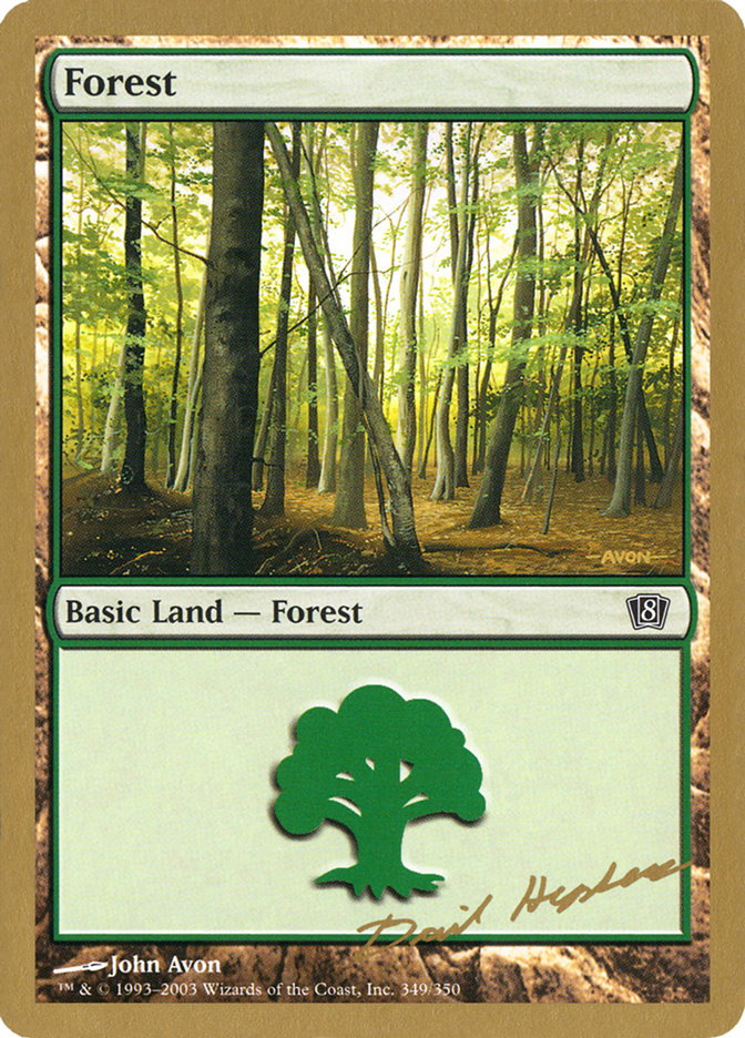 Forest (dh349) (Dave Humpherys) [World Championship Decks 2003] | Impulse Games and Hobbies