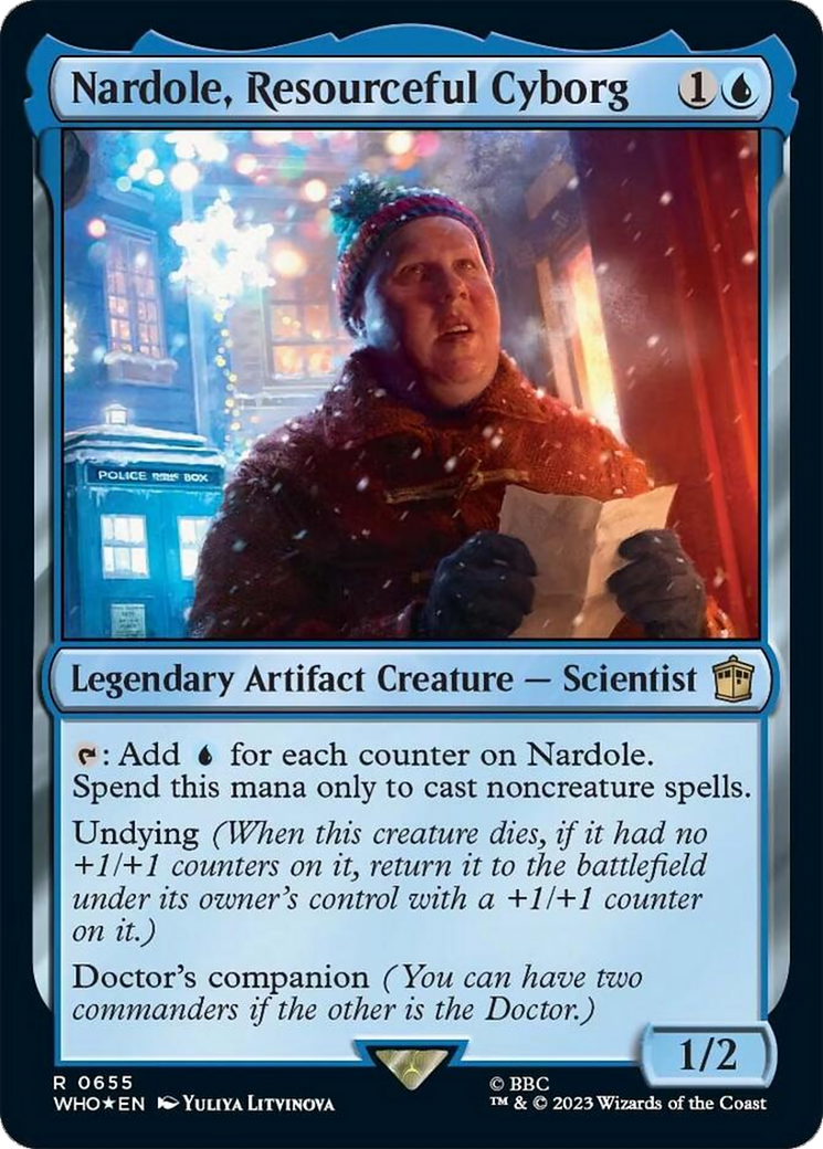 Nardole, Resourceful Cyborg (Surge Foil) [Doctor Who] | Impulse Games and Hobbies