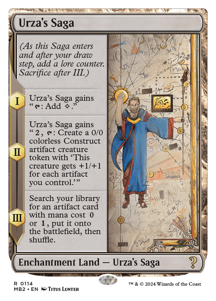 Urza's Saga (White Border) [Mystery Booster 2] | Impulse Games and Hobbies