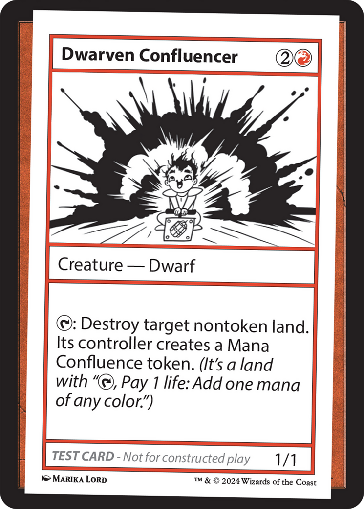 Dwarven Confluencer [Mystery Booster 2 Playtest Cards] | Impulse Games and Hobbies