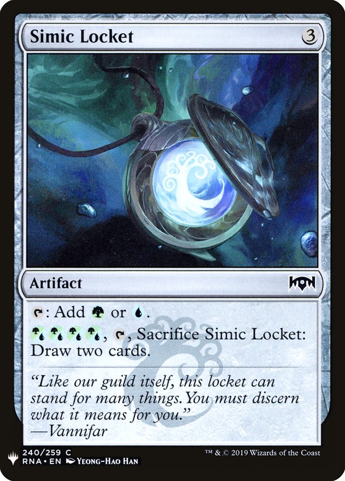 Simic Locket [Mystery Booster] | Impulse Games and Hobbies