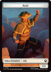 Ally (0006) // Soldier (0002) Double-Sided Token [Avatar: The Last Airbender Tokens] | Impulse Games and Hobbies