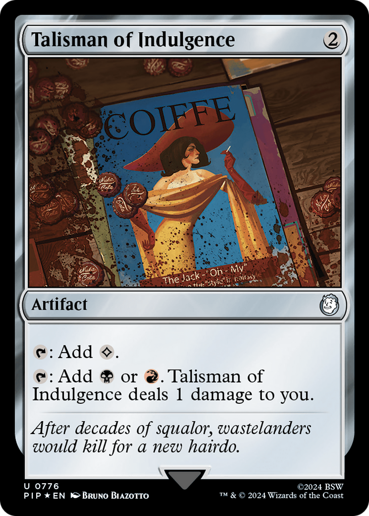 Talisman of Indulgence (Surge Foil) [Fallout] | Impulse Games and Hobbies